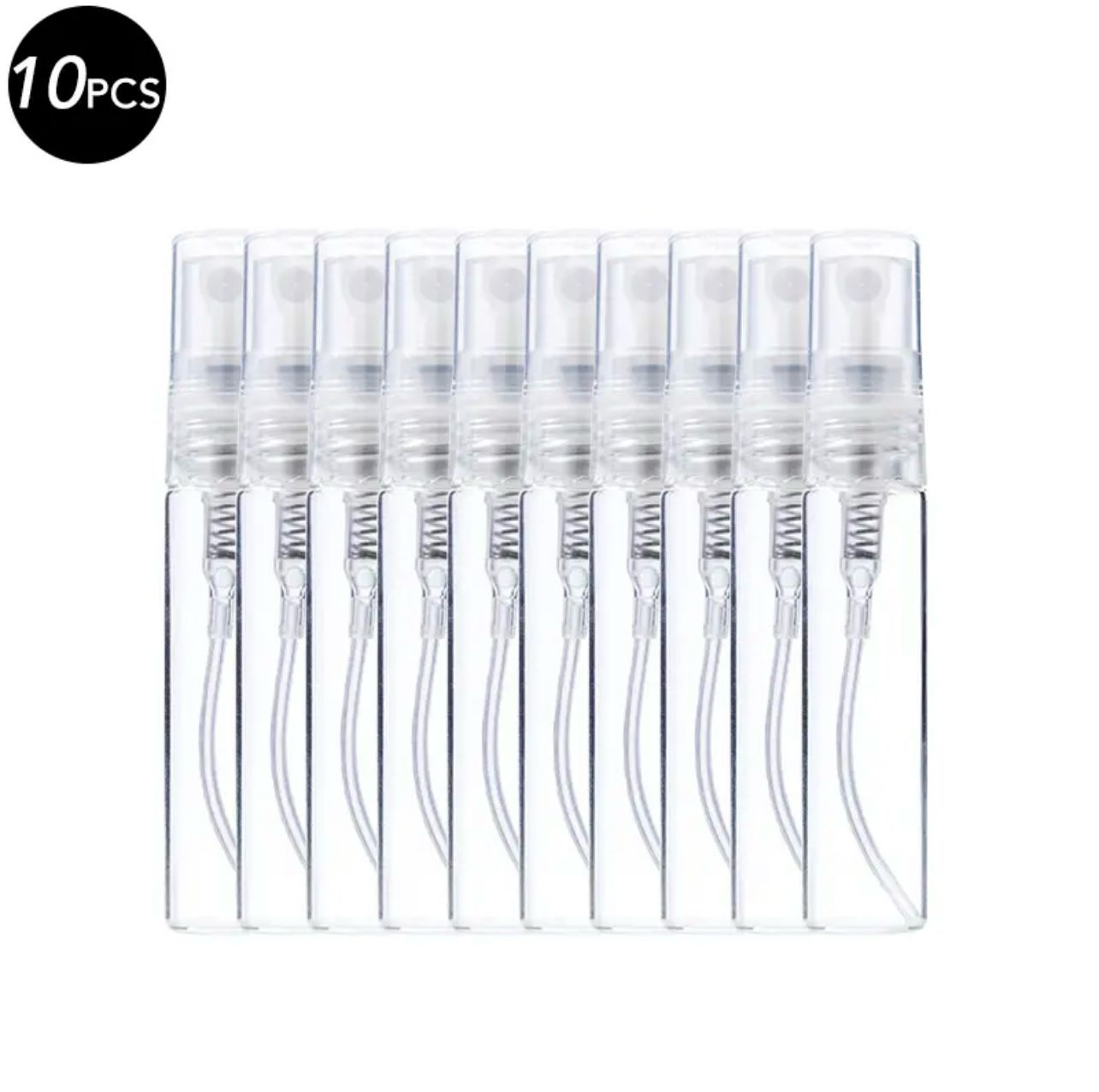 Paquete de 10 Botellas De Cristal 5ml