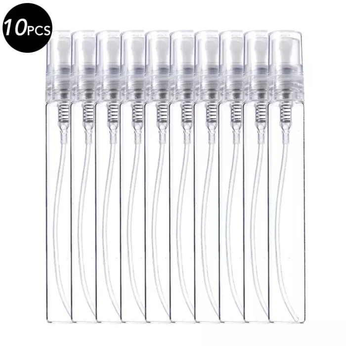 Paquete de 10 Botellas De Cristal 10ml