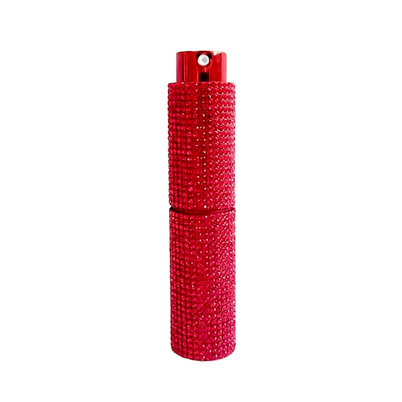 Perfumero Lujo 10ml Diamantes Rojo