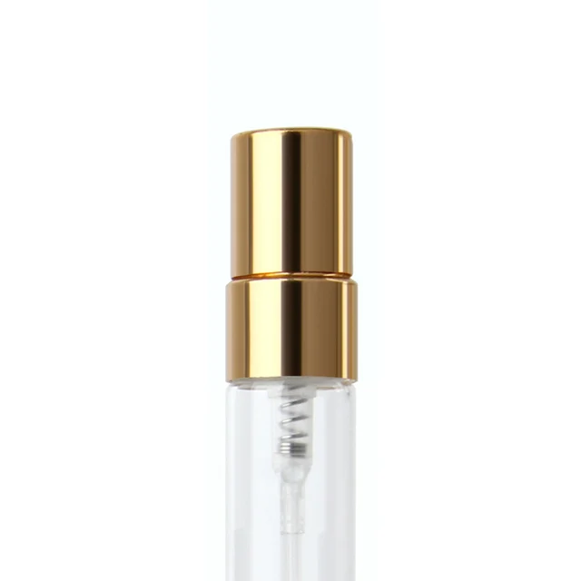 Botella De Cristal 10ml Con Tapa Metalica 6 Botella De Cristal 10ml Con Tapa Metalica Dorado