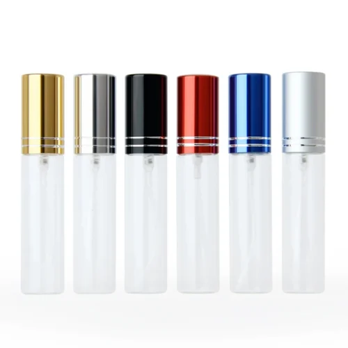 Botella-atomizadora-de-vidrio-transparente-contenedor-de-viaje-con-tapa-de-aluminio-recargable-10ml-lote-de.jpg_640x640.jpg_ Paquete De Botellas De Cristal 10ml Con Tapa Metalica Mix Color 6 Piezas