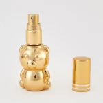 Botella-de-Perfume-de-vidrio-port-til-espray-de-muestra-dispensador-vac-o-de-viaje-atomizador.jpg_ (4) Perfumero Oso 8ml Tapa Metálica Plata