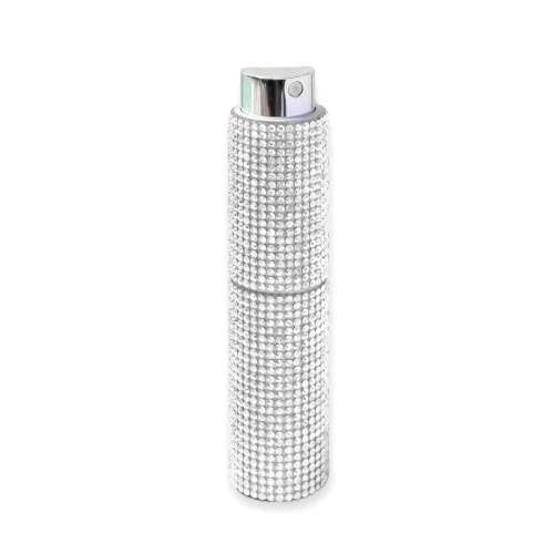 ca076896-bc56-4b88-bc59-c0795304aca6 Perfumero Lujo 10ml Diamantes Plata