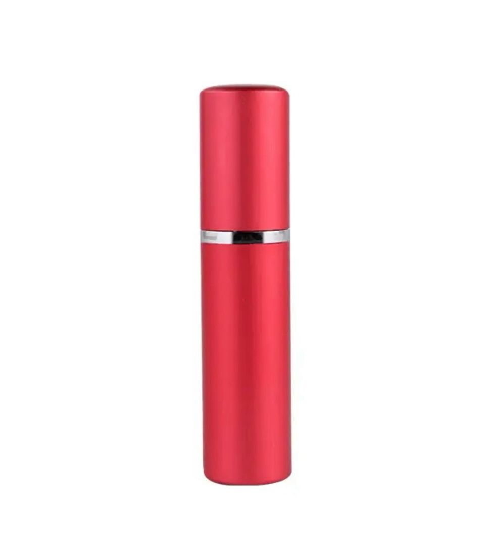 da406bcd-f60f-4ede-b35a-5448b2db2161 Perfumero Metálico 5ml Rosca Rojo