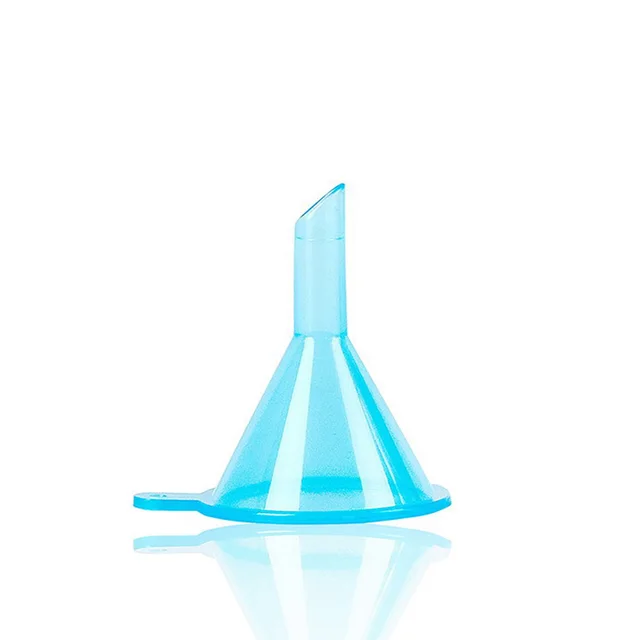 Mini Embudos Plastico Azul