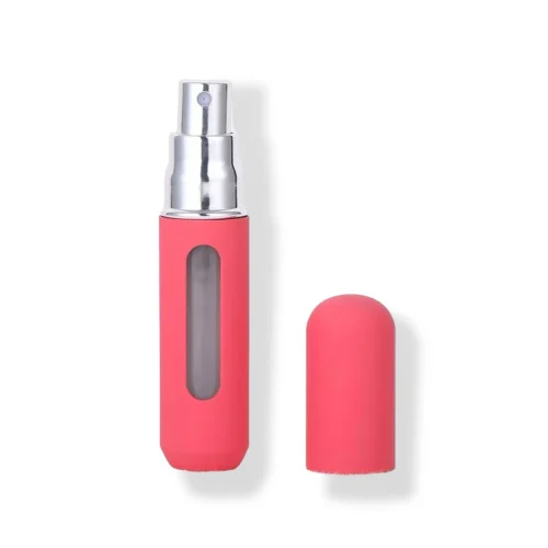 1221d22b-e2bd-4063-b130-e38b4ea0afc3 Perfumero 5ml Autorecargable Rojo Pastel Mate