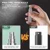 Botella-atomizadora-de-Perfume-mejorada-contenedor-de-l-quido-de-cosm-ticos-port-til-recargable-Mini.jpg_ (4) Perfumero 5ml Autorecargable De Seguridad Negro De Cuero Tipo Cruzado