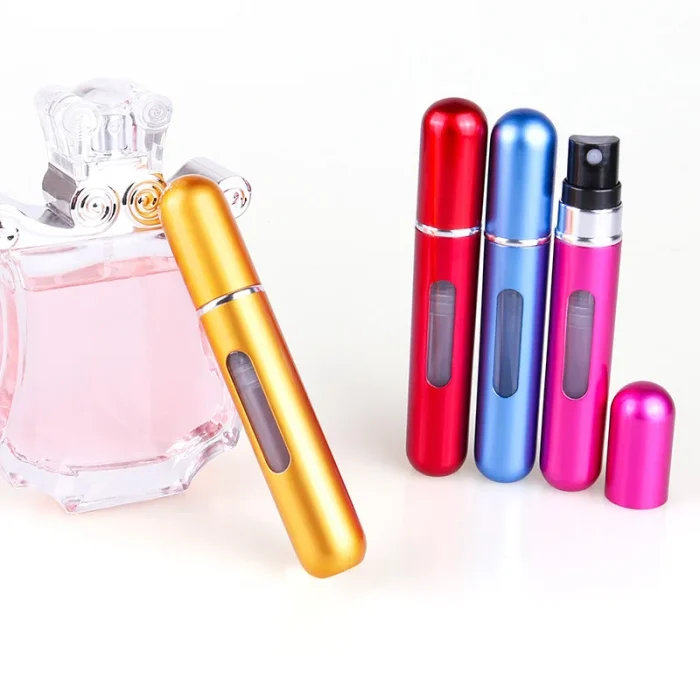 Perfumero 8ml Autorecargable Negro