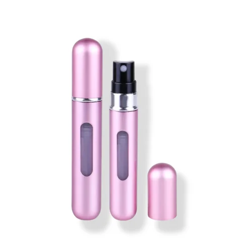 d8b5210b-f5bb-40d2-9563-7b731d9c1f74 Perfumero 8ml Autorecargable Rosa Mate