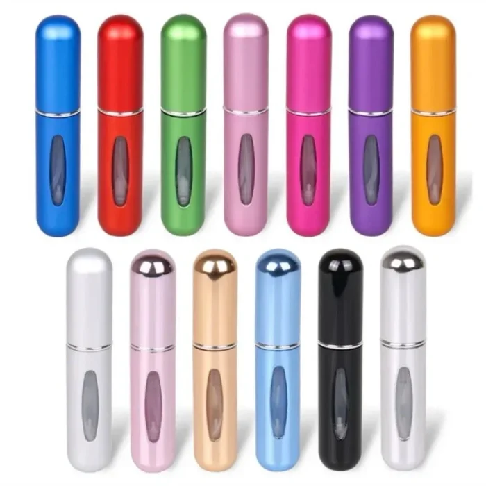 Paquete 50 Perfumeros 5ml Mix Color Autorecargable