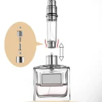 Botella-de-Perfume-con-relleno-inferior-de-fragancia-autobombeo-de-aluminio-pulverizador-de-cuero-Real-hidratante.jpg_ (1) Perfumero 5ml Autorecargable De Seguridad Blanco De Cuero Tipo Cruzado