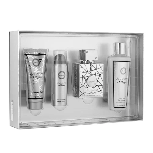 Version 1.0.0 Armaf Set Club De Nuit Sillage 105ml + Desodorante + Shampoo + Shower Gel