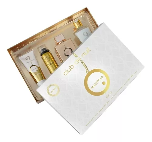 D_NQ_NP_661379-MLM53970944485_022023-O Armaf Set Club De Nuit Milestone 105ml + Desodorante + Shampoo + Shower Gel