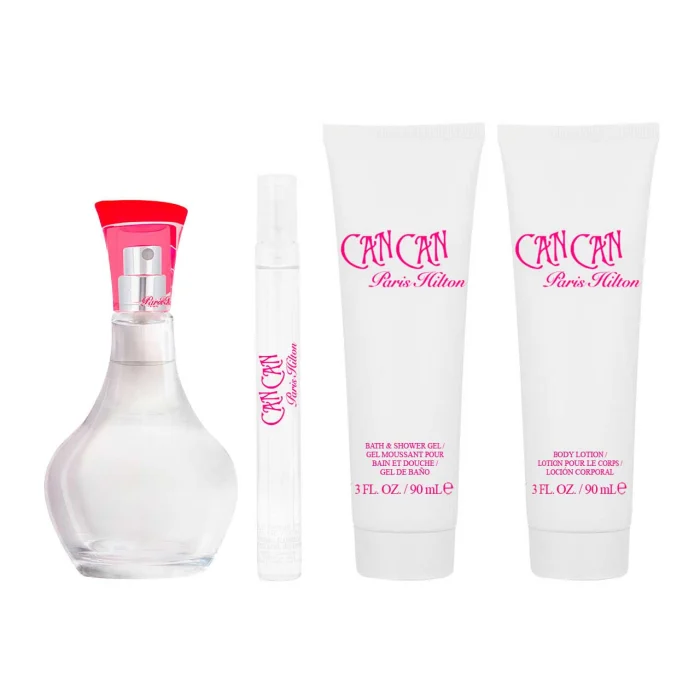 MCANCSET4_3__94516 Paris Hilton Set Can Can 4Pzs