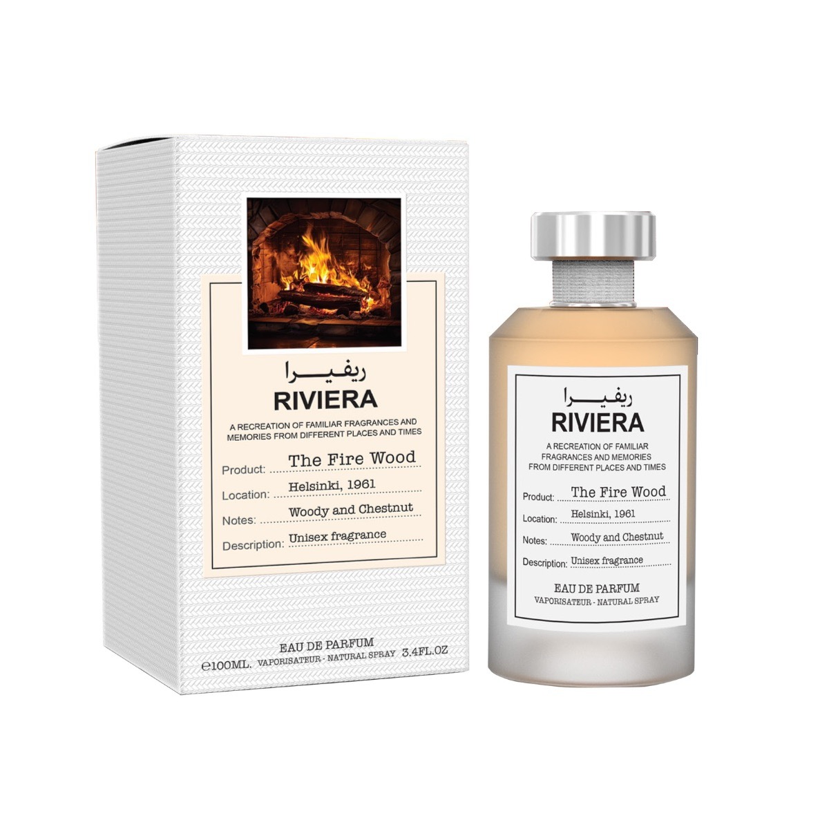 Arabia Hubbi - 4 Riviera The Fire Wood - 100Ml - Emper