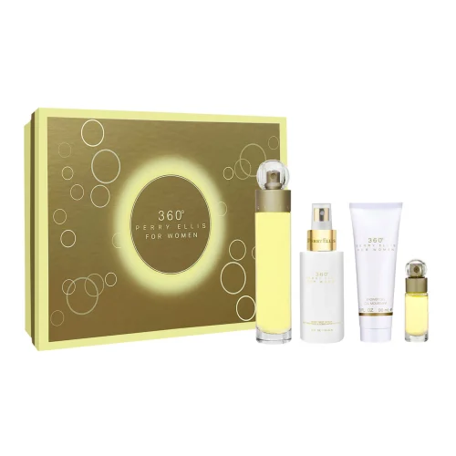 M360SET4__49121 Perry Ellis Set 360° Woman 4 piezas