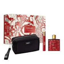 images (39) Versace Set Eros Flame 100ml + Vial 10ml + Cosmetiquera 1