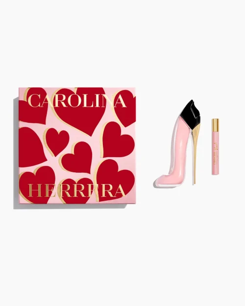 10694153437214 Carolina Herrera Set Good Girl Blush 80ml + 10ml Caja Corazones