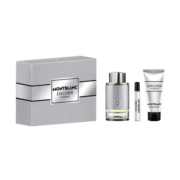 Montblanc Set Explorer Platinum 100ml + 7.5ml + Gel de Ducha