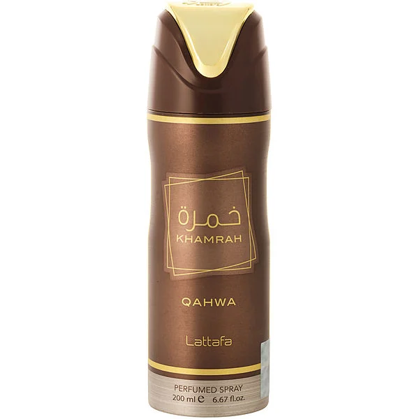 517627 Lattafa Khamrah Qahwa Perfume Bodyspray 200ml