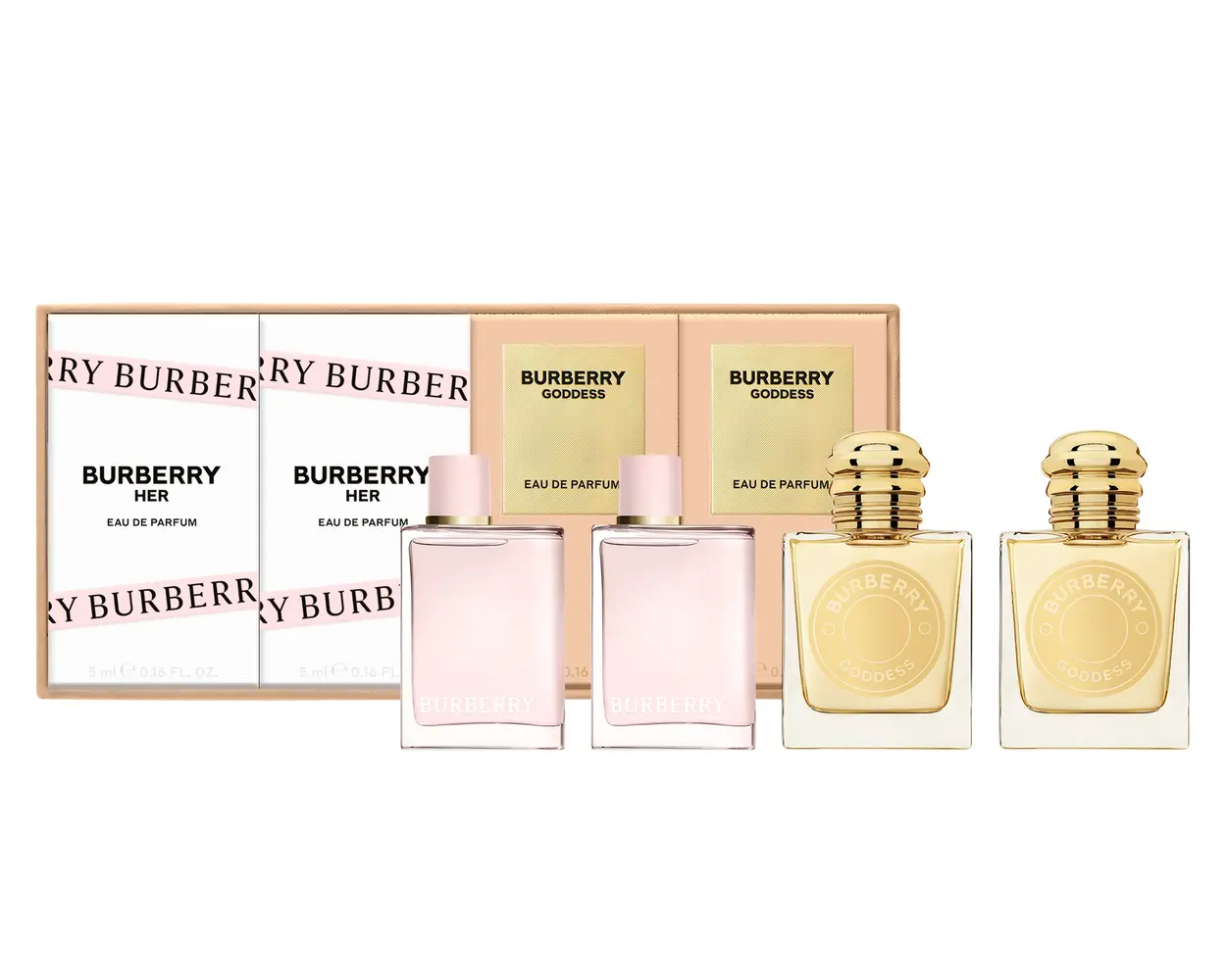 367493_3616305629159_02_1769 Burberry Set Minis Burberry Goddess 2 piezas 5ml + Burberry Her Eau de Parfum 2 piezas 5 ml