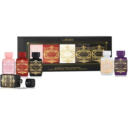 6290362344506-set-badee-al-oud_1000x Lattafa Set Minis Badee Al Oud Collection 5 x 5ml Eau de Parfum