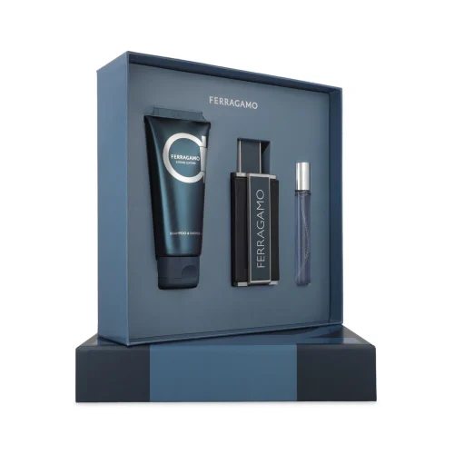 c4e48992-63fc-4d92-8f8c-3ae109fce0dd Salvatore Ferragamo Intense Leather 100ml + 15ml + Body Lotion