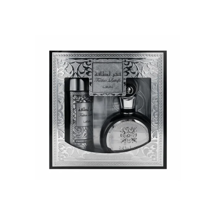 d02aeea62ea5e522769caad25245d5b8 Lattafa Set Fakhar Black 2 Piezas 100ml